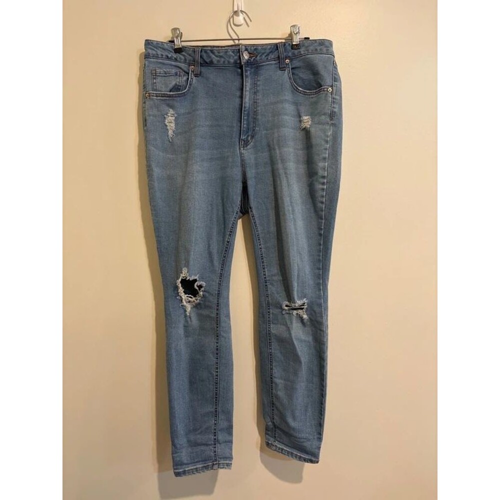 Wild fable, highest rise, curvy, skinny jeans, distressed